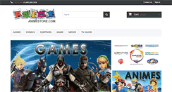 Desktop Screenshot of animestore.com